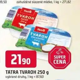 Trefa TATRA TVAROH nabídka