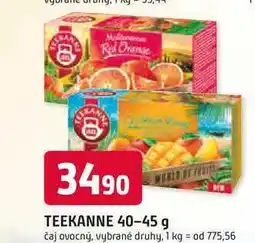 Trefa TEEKANNE 40-45 g čaj ovocný nabídka