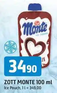Trefa ZOTT MONTE 100 ml Ice Pouch nabídka