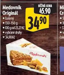 Albert Medovník Originál balený nabídka