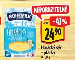 Albert Horácký sýr - plátky nabídka