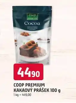 Trefa COOP PREMIUM KAKAOVÝ PRÁŠEK nabídka