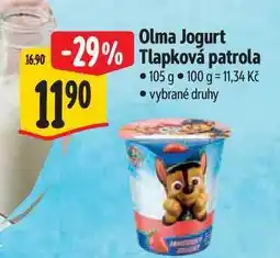 Albert Olma Jogurt Tlapková patrola nabídka