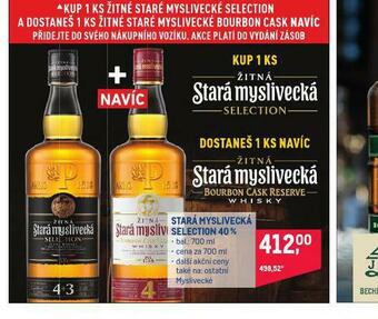 Makro Stará myslivecká selection 40% nabídka