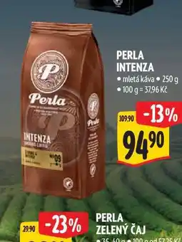 Albert PERLA INTENZA mletá káva nabídka
