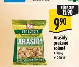 Albert Arašídy pražené solené nabídka