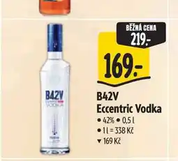 Albert B42V Eccentric Vodka 42% nabídka
