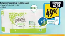 Albert Nature's Promise Eco Toaletní papír 3vrstvý 8 rolí nabídka