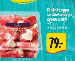 Albert Plněná coppa se smetanovým sýrem a fíky nabídka