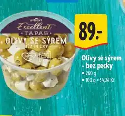 Albert Olivy sé sýrem - bez pecky nabídka