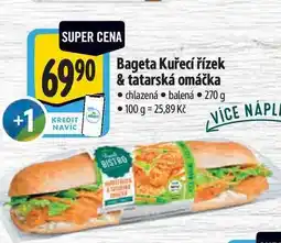 Albert Bageta Kuřecí řízek & tatarská omáčka nabídka