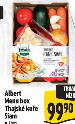 Albert Albert Menu box Thajské kuře Siam 1 box nabídka
