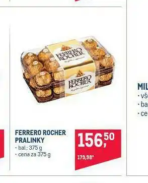 Makro Ferrero rocher pralinky nabídka