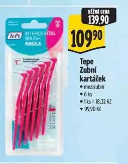 Albert Tepe Zubní kartáček mezizubní 6ks nabídka