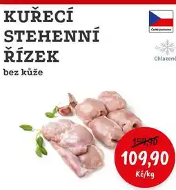 RABBIT řeznictví KUŘECÍ STEHENNÍ ŘÍZEK bez kůže nabídka