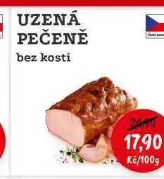 RABBIT řeznictví UZENÁ PEČENĚ bez kosti nabídka