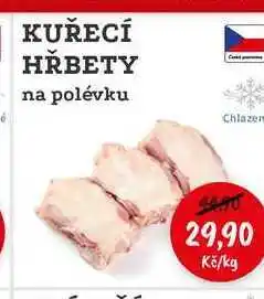 RABBIT řeznictví KUŘECÍ HŘBETY na polévku nabídka