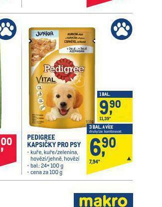 Makro Pedigree kapsičky pro psy nabídka