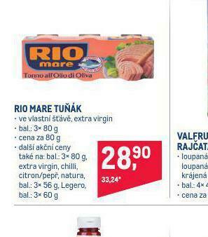 Makro Rio mare tuňák nabídka
