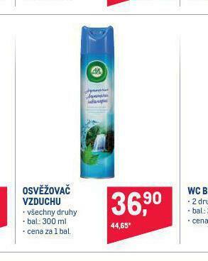 Makro Osvěžovač vzduchu nabídka