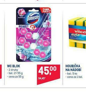 Makro Domestos wc blok nabídka