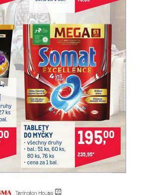 Makro Somat tablety do myčky nabídka