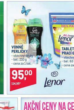 Makro Lenor vonné perličky nabídka