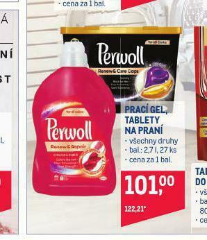 Makro Perwoll speciální gel na praní nabídka