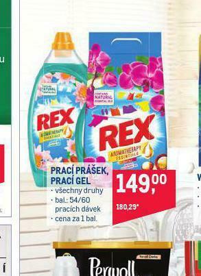 Makro Rex prací prostředek nabídka
