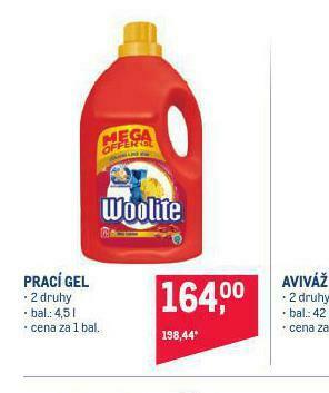 Woolite prací gel