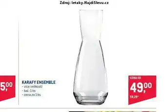 Makro Karafa ensemble nabídka