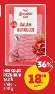 Penny Market HERKULES ŘEZNÍKŮV TALÍŘ krájený nabídka