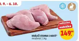 Penny Market KRÁLIČÍ STEHNA S KOSTÍ nabídka