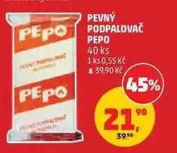Penny Market PEVNÝ PODPALOVAČ PEPO nabídka