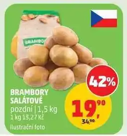 Penny Market BRAMBORY SALÁTOVÉ nabídka