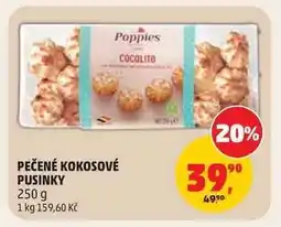 Penny Market Pečené kokosové pusinky nabídka