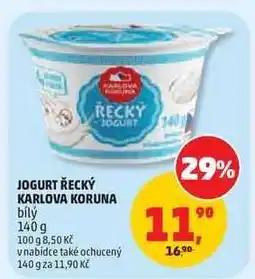 Penny Market Jogurt řecký Karlova Koruna nabídka