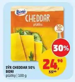 Penny Market SÝR CHEDDAR 50% BONI nabídka