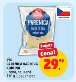 Penny Market SÝR PARENICA KARLOVA KORUNA nabídka