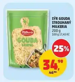 Penny Market Sýr Gouda Strouhaný Milkeria nabídka