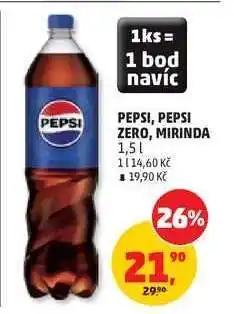 Penny Market Pepsi, Pepsi Zero, Mirinda nabídka