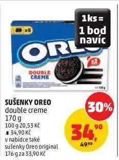 Penny Market Sušenky Oreo Double Creme nabídka