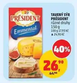Penny Market TAVENÝ SÝR PRÉSIDENT nabídka