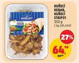 Penny Market KUŘECÍ KEBAB, KUŘECÍ STRIPSY nabídka