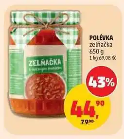 Penny Market POLÉVKA zelňačka nabídka