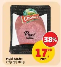 Penny Market Pivní salám nabídka