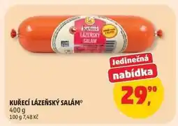 Penny Market Kuřecí lázeňský salám nabídka