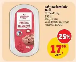 Penny Market PAŠTIKA ŘEZNÍKŮV TALÍŘ nabídka