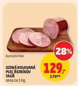 Penny Market UZENÁ ROLOVANÁ PLEC ŘEZNÍKŮV TALÍŘ nabídka