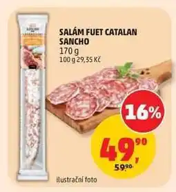 Penny Market SALÁM FUET CATALAN SANCHO nabídka